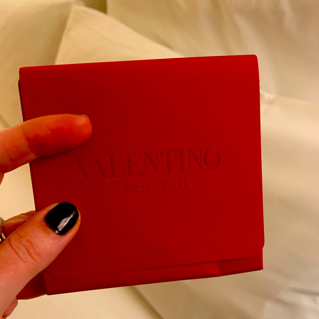Authentic Valentino Small Paper Authentic Pouch